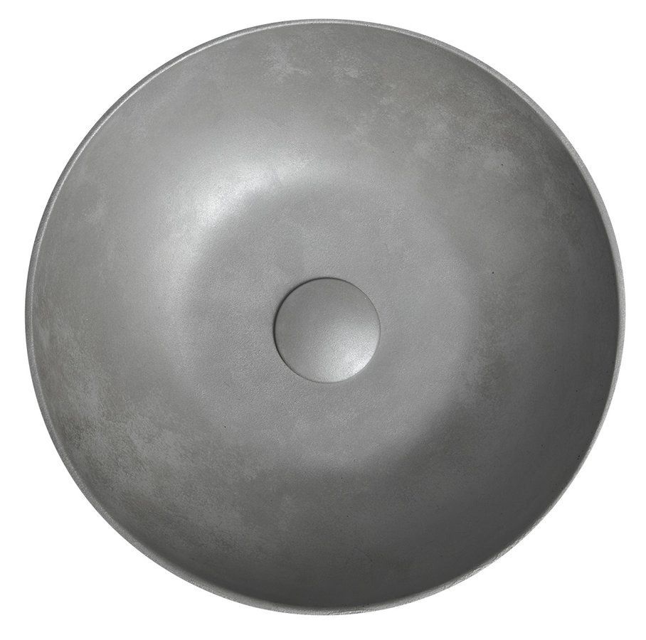 Sapho Formigo Umyvadlová mísa 39 cm, stříbrná FG319 - galéria #1