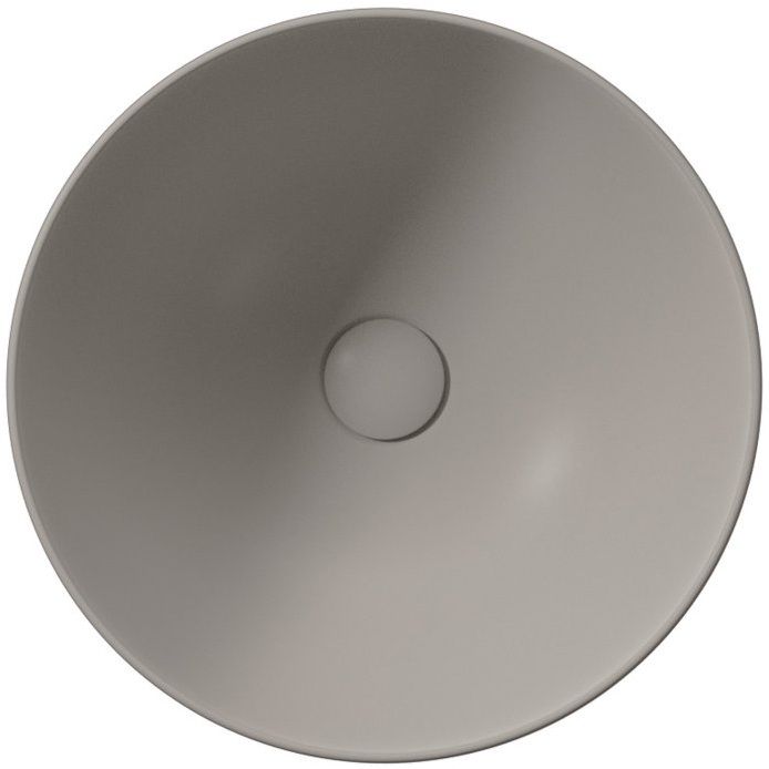 GSI Pura Kulatá umyvadlová mísa 42 cm, tortora mat 885205 - galéria #1