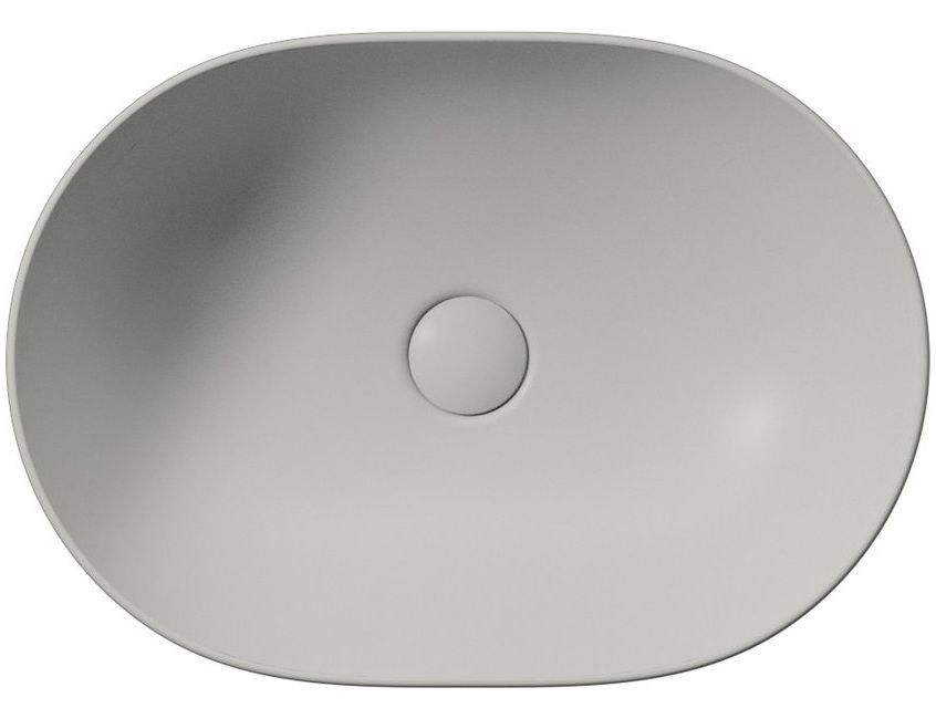 GSI Pura Umyvadlová mísa 50x35cm, cenere mat 886017 - galéria #1
