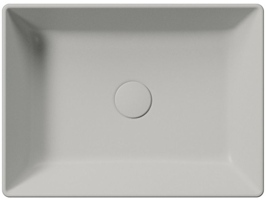 GSI Kube X Umyvadlová mísa 50x37cm, cenere mat 942917 - galéria #1