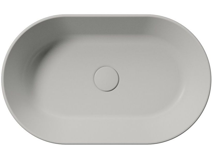 GSI Kube X Umyvadlová mísa 60x37cm, cenere mat 945817 - galéria #1
