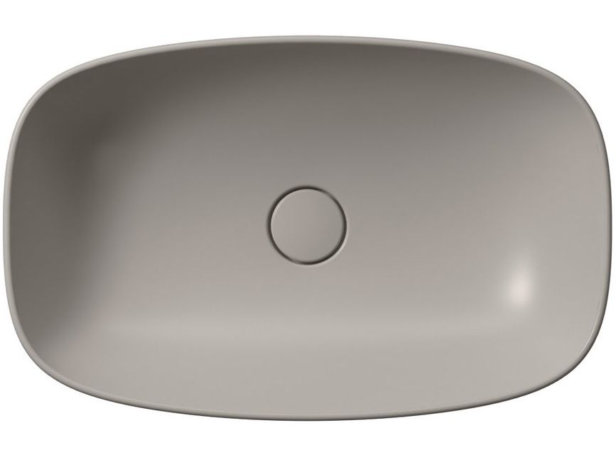 GSI Nubes Umyvadlová mísa 60x38cm, tortora mat 978305 - galéria #1