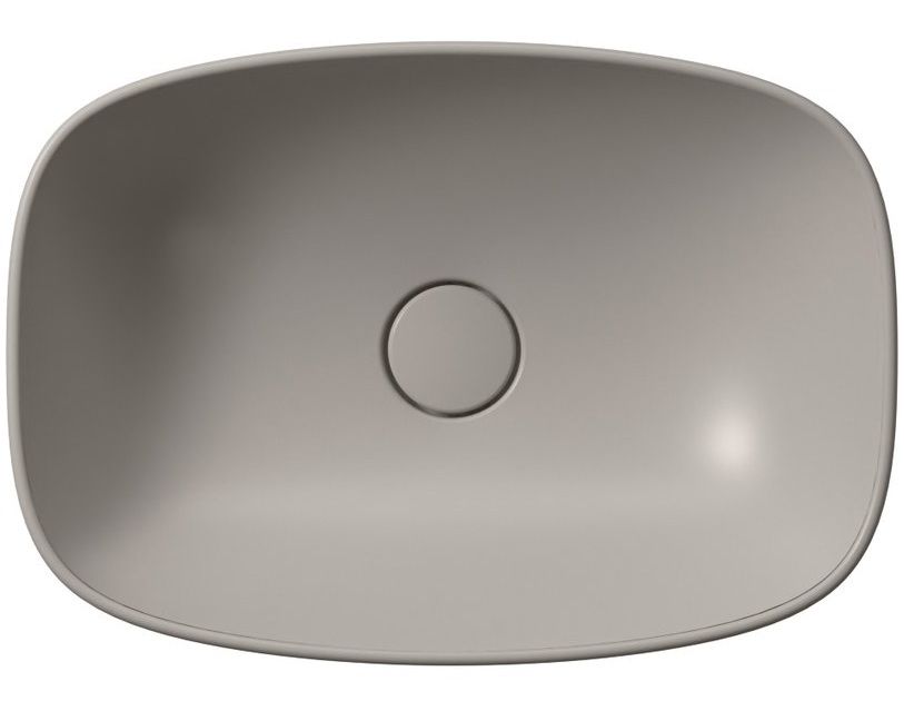 GSI Nubes Umyvadlová mísa 50x35cm, tortora mat 978405 - galéria #1