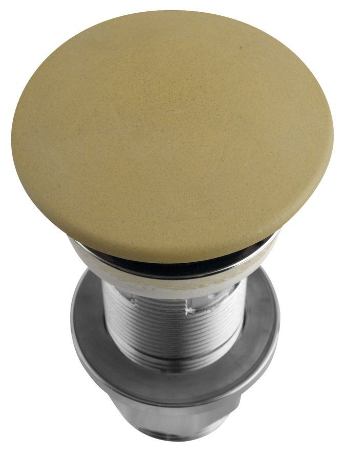 Sapho Formigo Umyvadlová výpust click-clack 5/4", žlutá FG922 - galéria #1