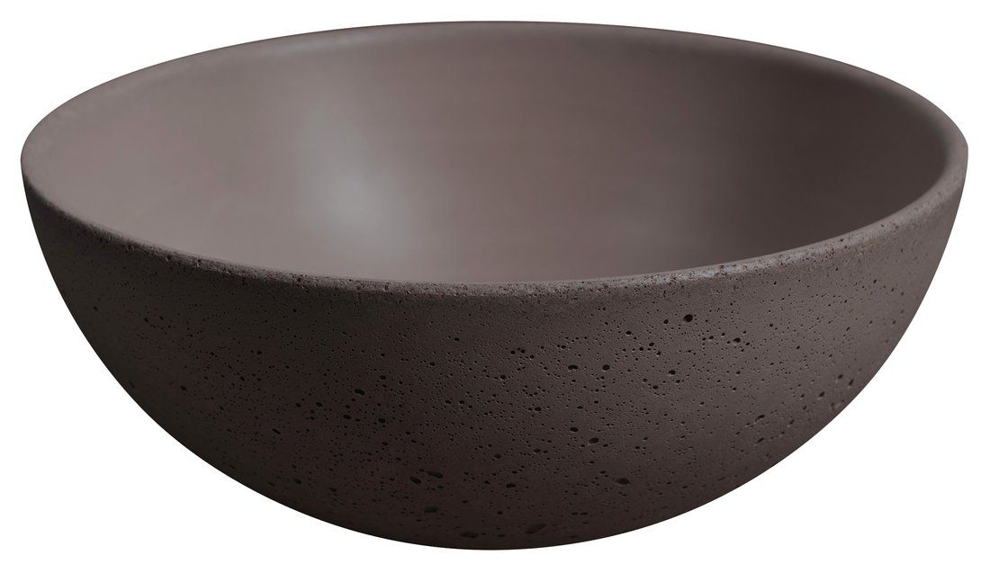 Sapho Minor Umyvadlová mísa 26 cm, tmavě hnědá MR26015 - galéria #1