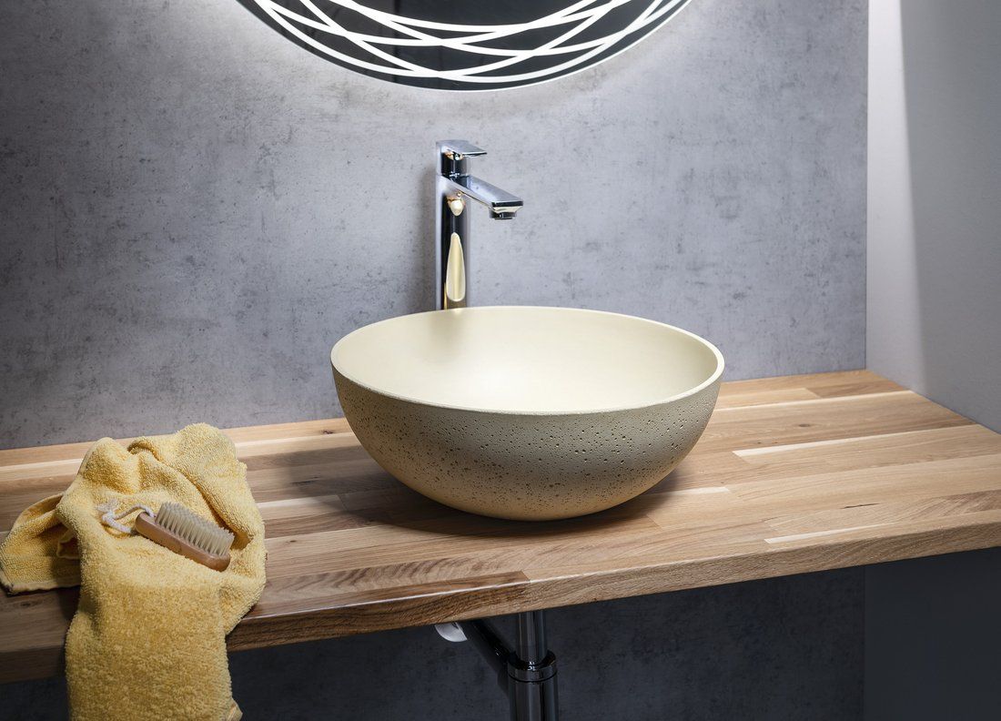 Sapho Formigo Umyvadlová mísa 39 cm, žlutá FG322 - galéria #4