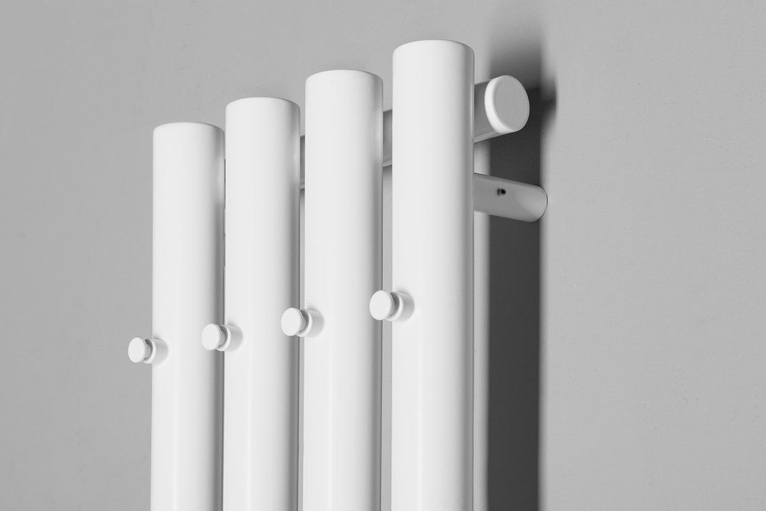 Sapho Pilon IZ121T Radiátor kombinovaný, 27x180cm, biely mat - galéria #2