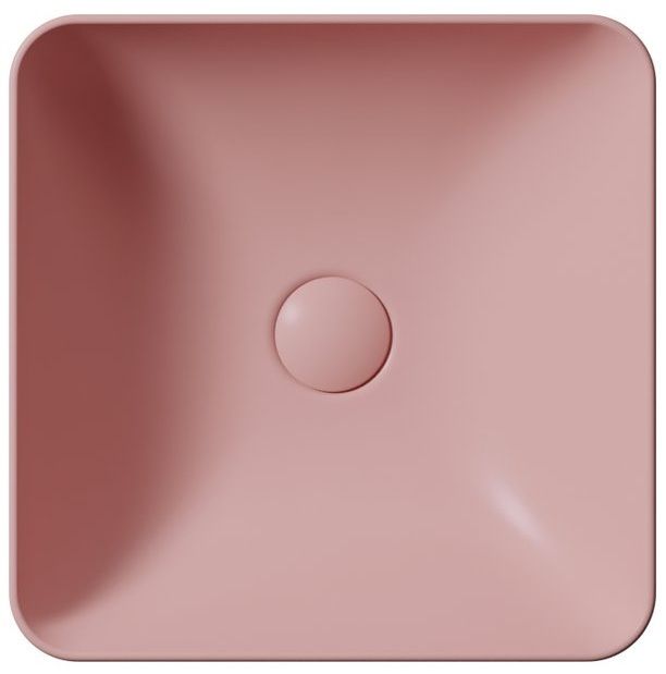 GSI Sand Umyvadlo na desku 38x38 cm, blush mat 903824 - galéria #1