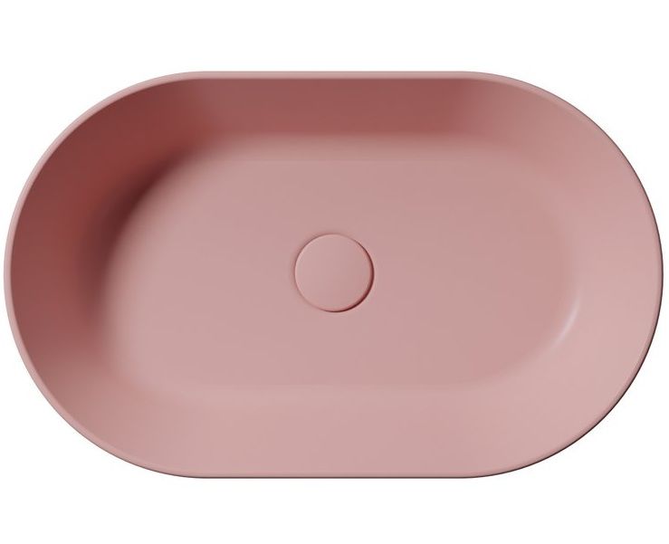 GSI Kube X Umyvadlová mísa 60x37cm, blush mat 945824 - galéria #1