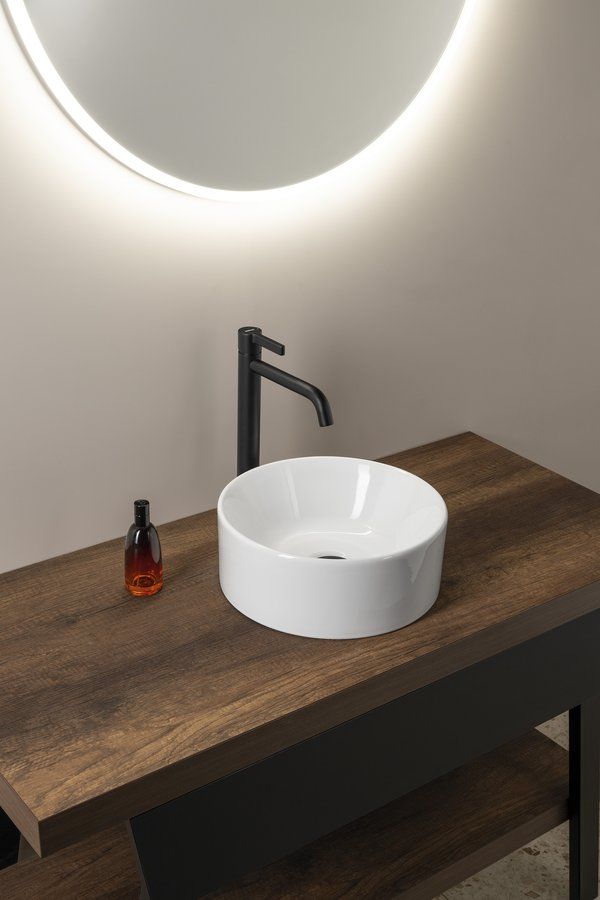 GSI Kube X Okrúhle umývadlo 40 cm, biele ExtraGlaze 942611 - galéria #2