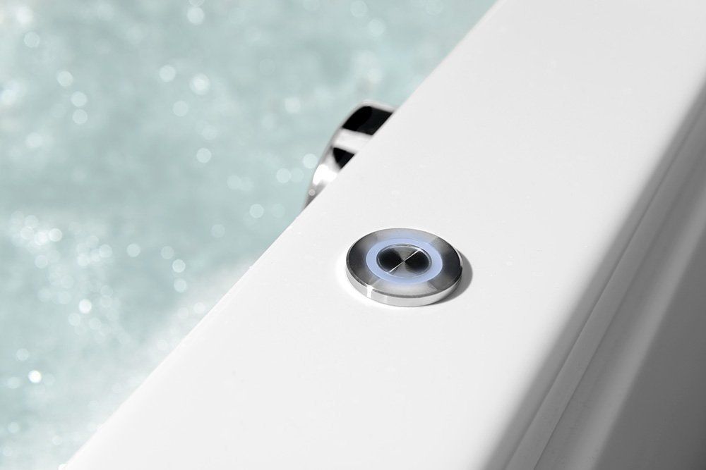 Polysan Quest Hydromasážna vaňa 190x100x49 cm, Attraction Hydro, biela 78531.3010 - galéria #1