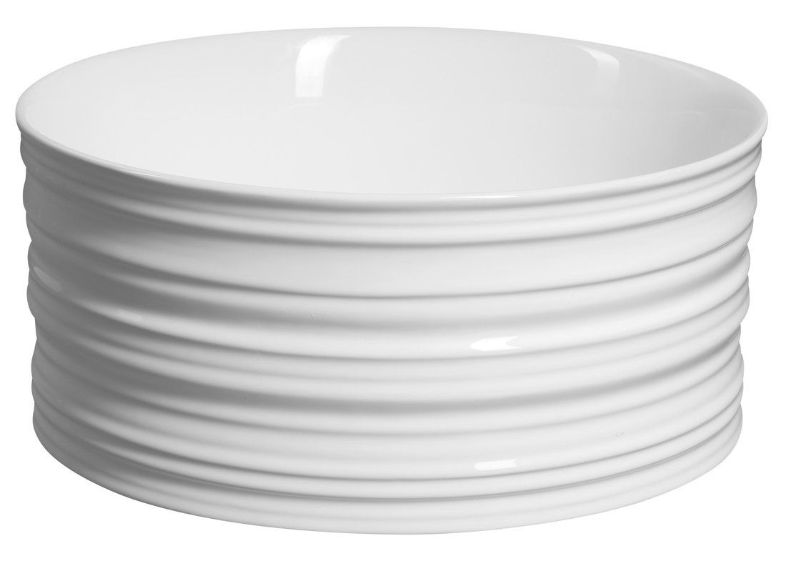 Sapho Alette Okrúhle umývadlo 41 cm, biele AR459 - galéria #2