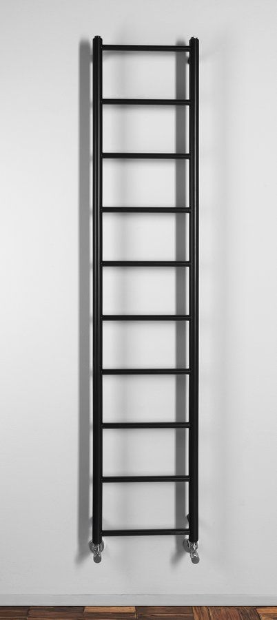 Sapho Dina IR378TB Radiátor kombinovaný, 35x168 cm, černá mat - galéria #3