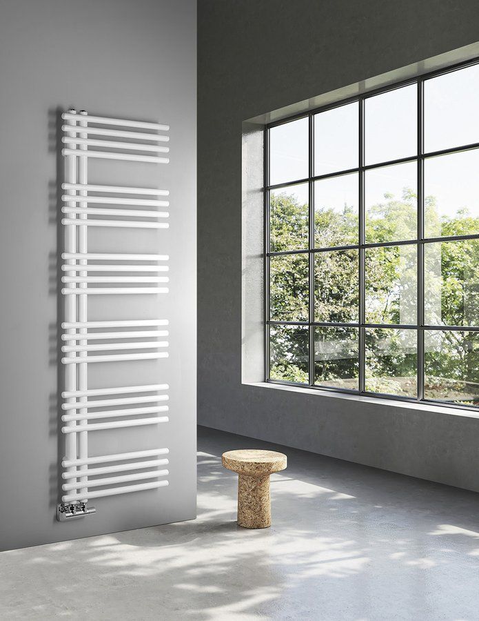 Sapho Nympha LLN152W Radiátor kombinovaný, 50x152 cm, bílá mat - galéria #2