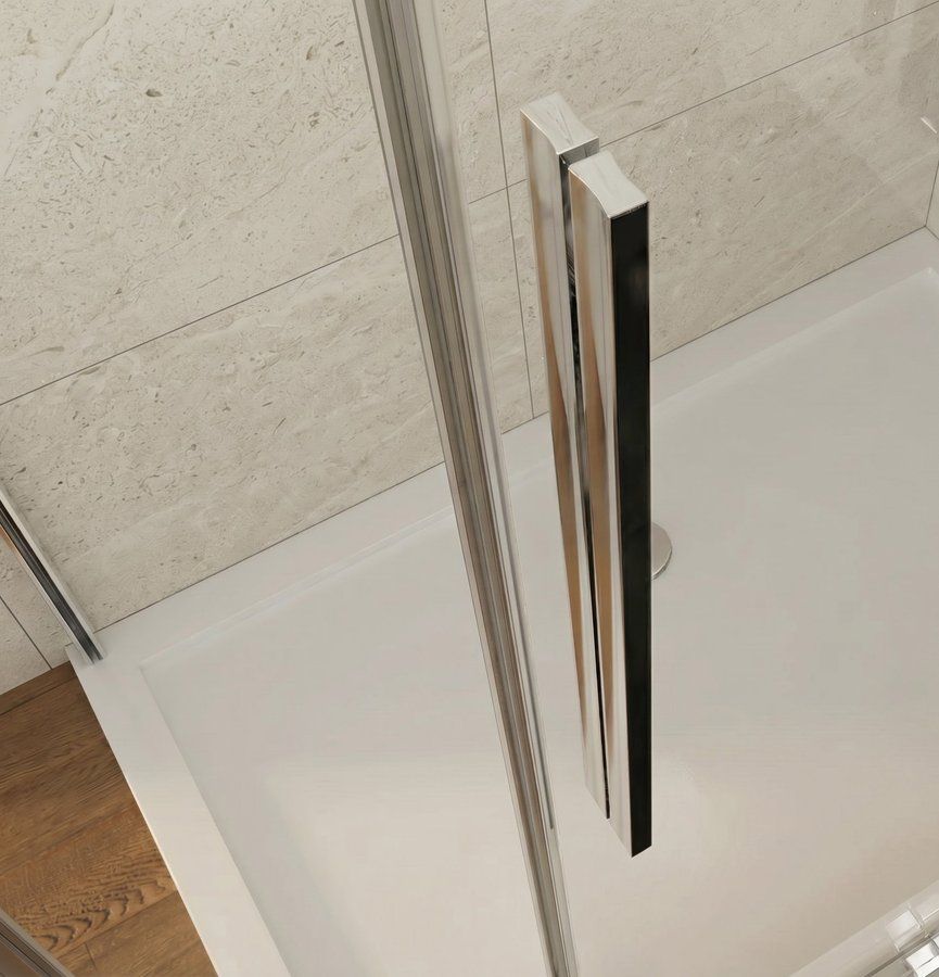 Gelco Luxor Sprchové dveře 130 cm, chrom/čiré sklo GU1213CH - galéria #5