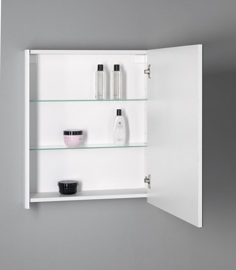 Aqualine Deneb Galerka 60x70x18 cm L/P, bílá mat DN060 - galéria #1