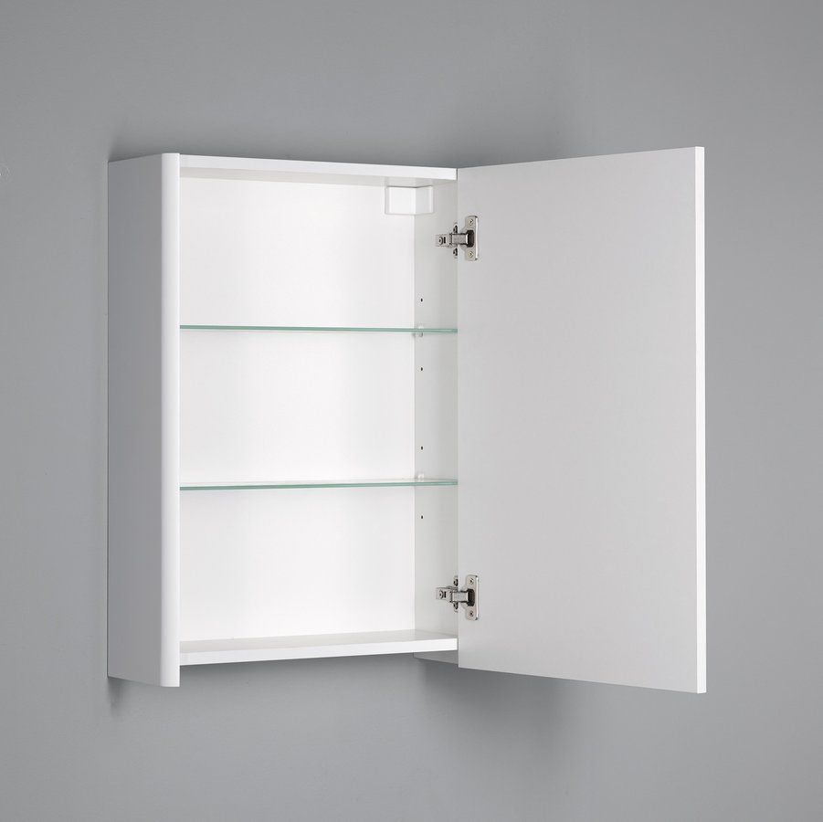 Aqualine Deneb Galerka 50x70x18 cm L/P, bílá mat DN050 - galéria #1