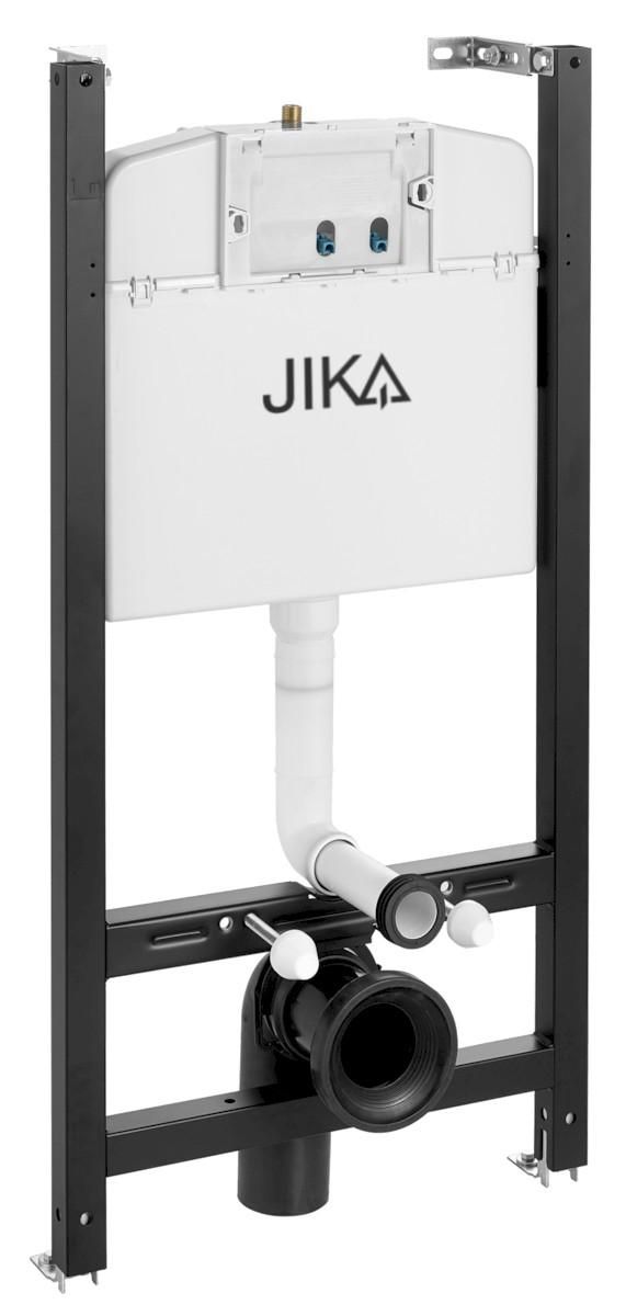 Jika Set modulu do sadrokartónu, EBS WC Vortex Rimless, sedadlá a tlačidlá, biela lesk - galéria #2