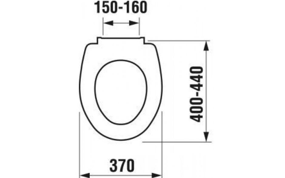 Jika Zeta Záchodová doska z termoplastu H8932710000001 - galéria #1