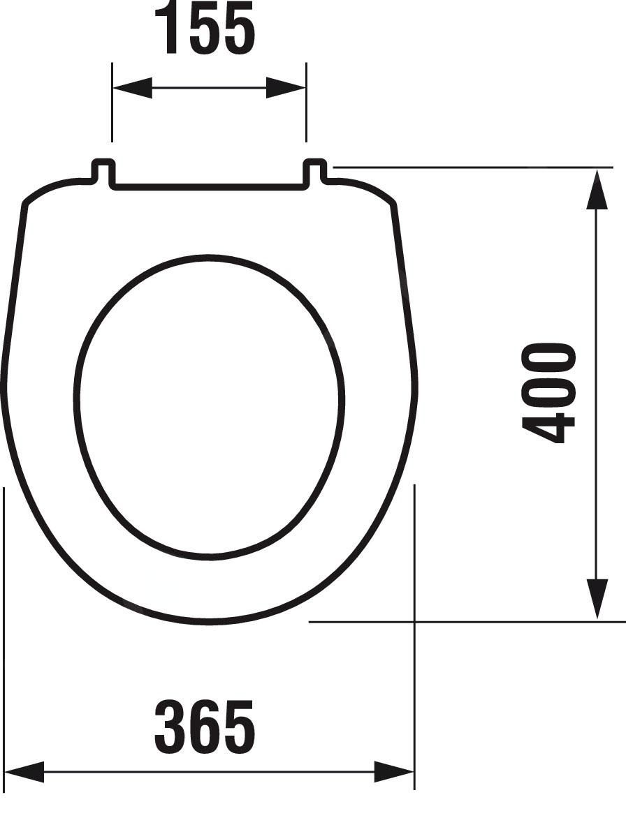 Jika Lyra Plus Záchodová doska z termoplastu pre kombinované WC H8933830000001 - galéria #1