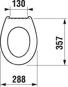 Jika Detské Záchodová doska, bez veka, plastové rukoväte, ružové H8970373240001 - galéria #1