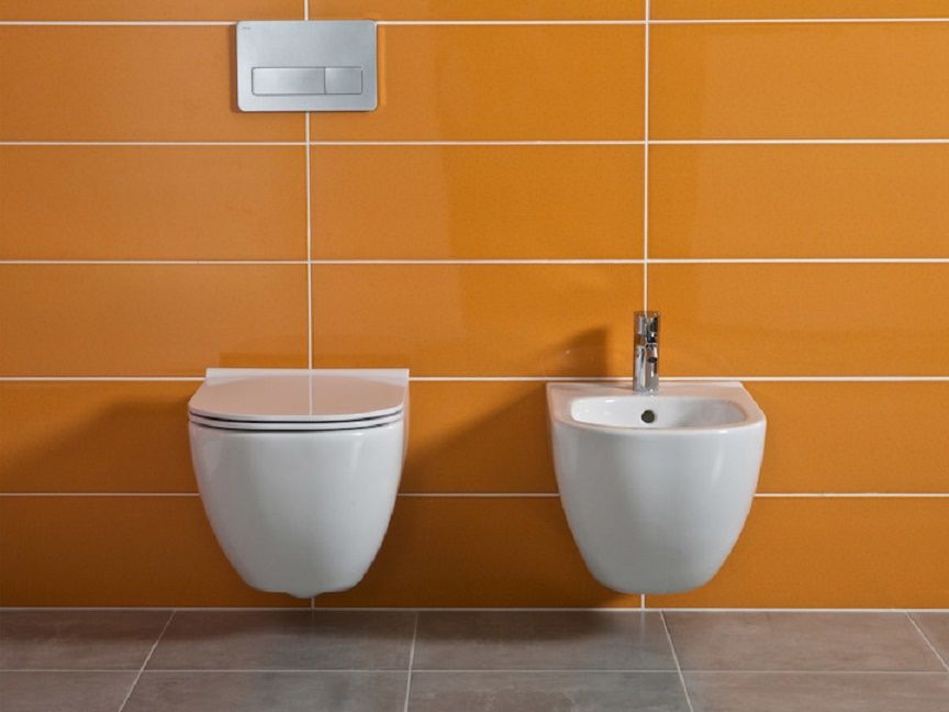 Jika Mio Závesný bidet (vrátane Easyfit), s Perlou, biely H8317121003041 - galéria #1