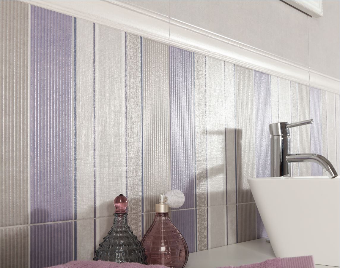 EBS Charm dekor 31,6x60 malva - galéria #1