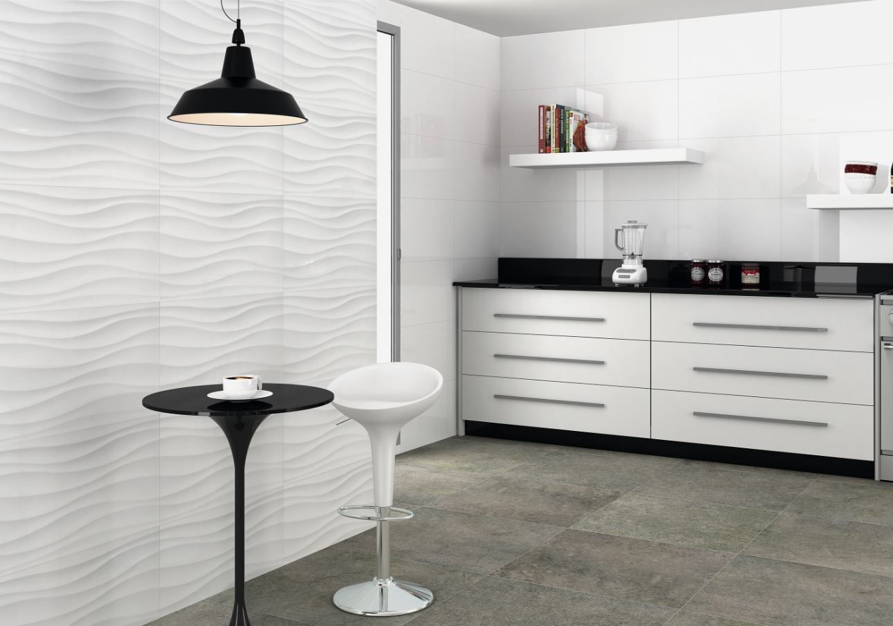 EBS Blanco obklad 33,3x55 biela lesklá - galéria #1