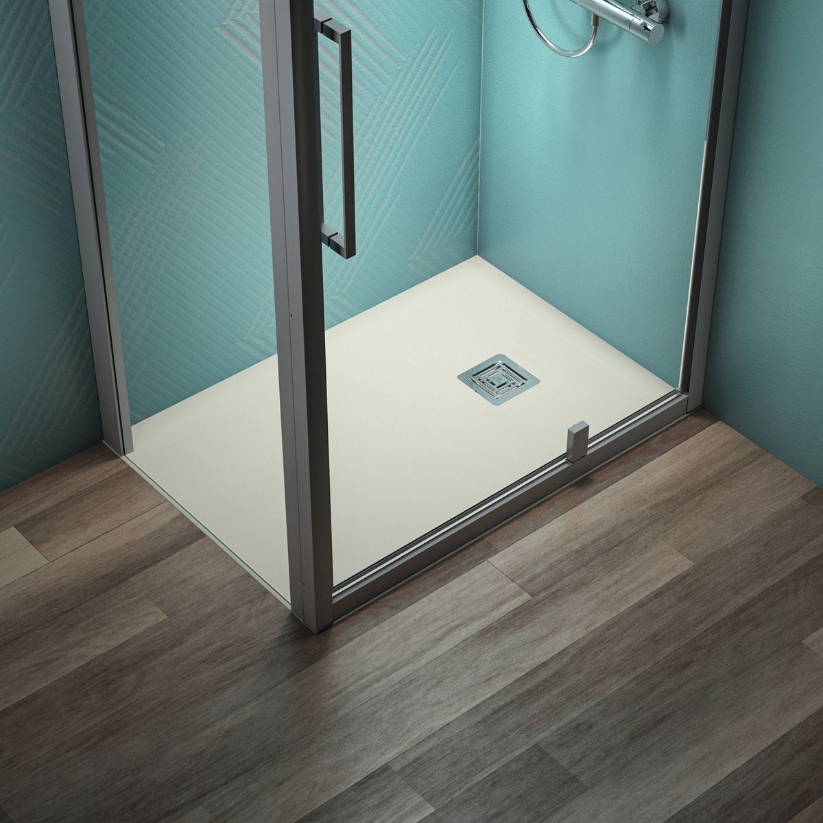 Ideal Standard UltraFlat S+ Sprchová vanička obdélníková 100x70x3cm, bez odpadu T5606FT - galéria #2