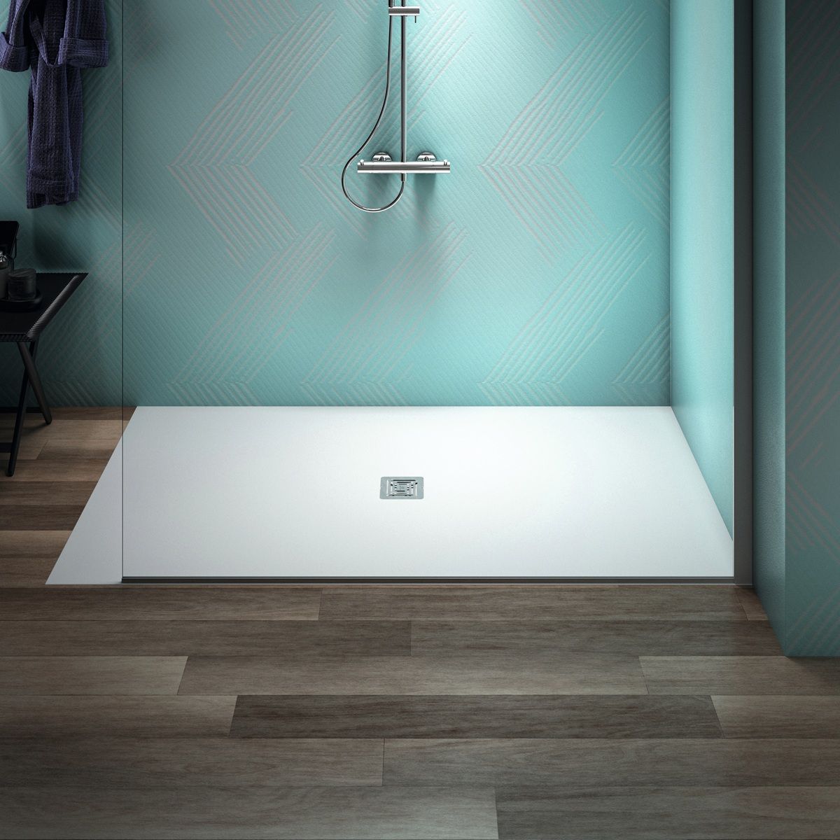 Ideal Standard UltraFlat S+ Sprchová vanička obdĺžniková 180x100x3cm, bez odpadu - galéria #3