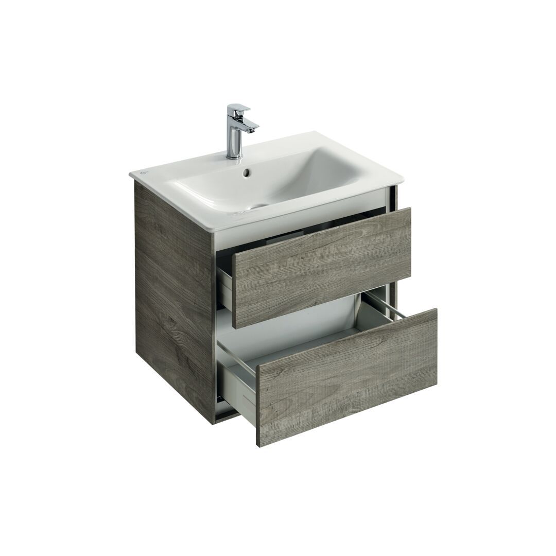 Ideal Standard Connect Air Skrinka pod umývadlo, 60x44x51,7 cm, dekor sivý dub E0818PS - galéria #3