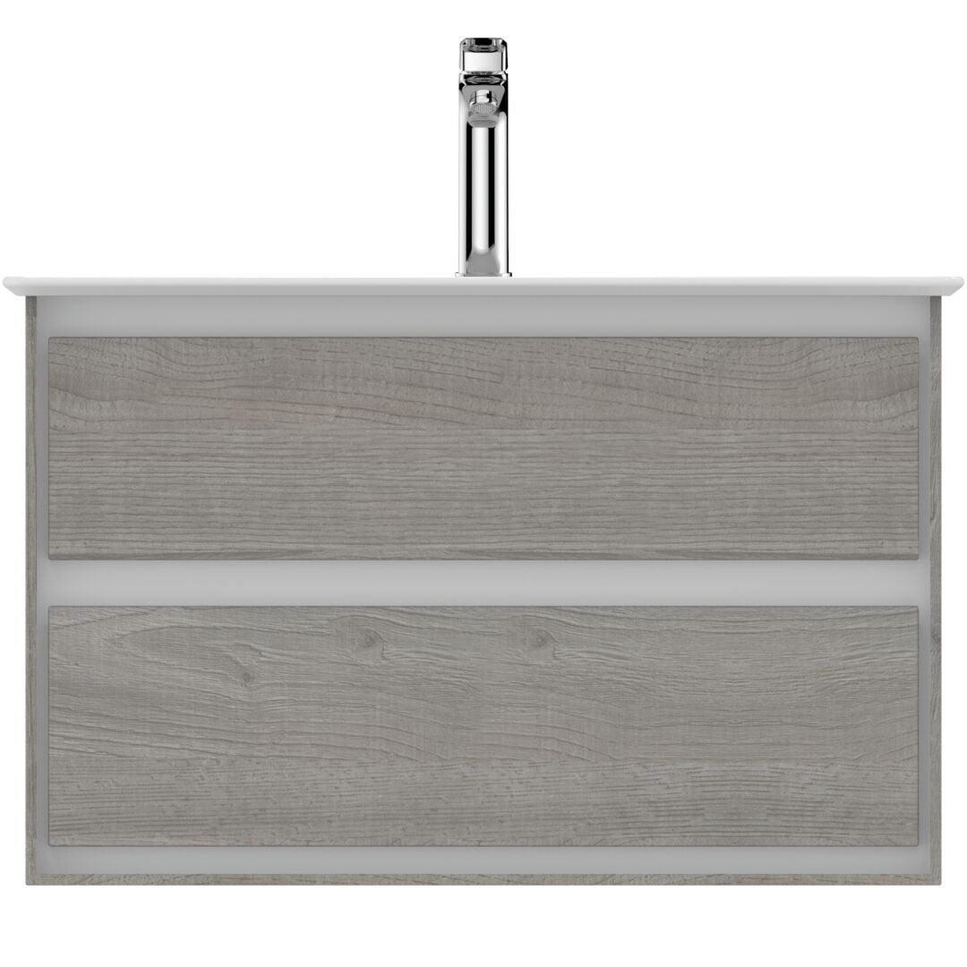 Ideal Standard Skrinka pod umývadlo Connect Air, 80 cm, sivý dub/biely mat E0819PS - galéria #1