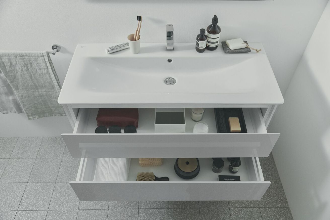 Ideal Standard Connect Skrinka pod umývadlo 100 cm, 2 zásuvky E0821B2 - galéria #4