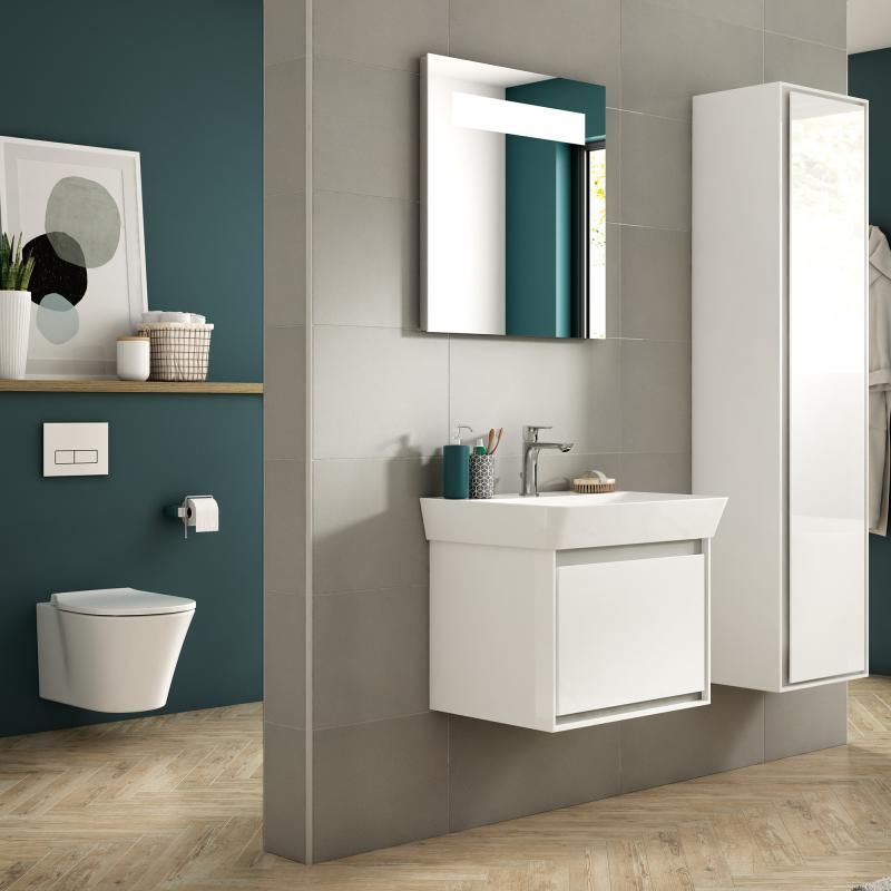 Ideal Standard Connect Vysoká skrinka 160 cm, biely lesk/biely mat E0832B2 - galéria #2