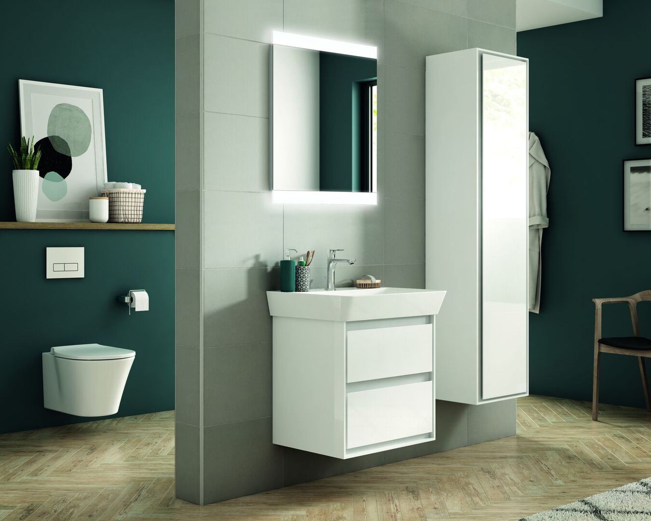 Ideal Standard Connect Nástenná skrinka 120 cm E0834B2 - galéria #3