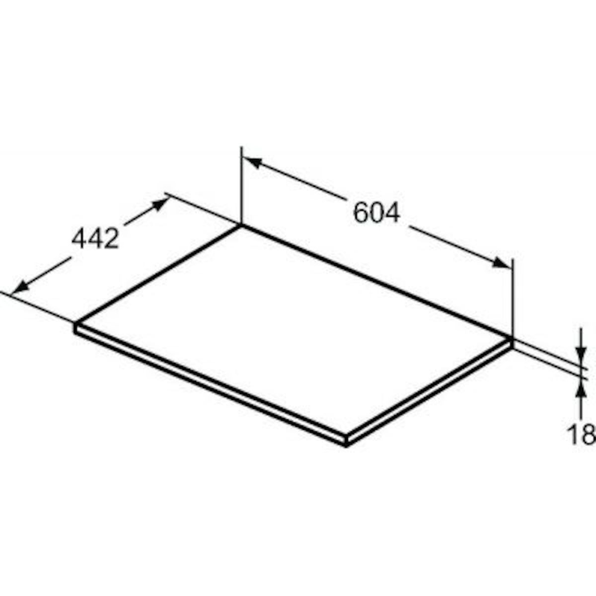 Ideal Standard Pult Connect 60 cm E0848B2 - galéria #1