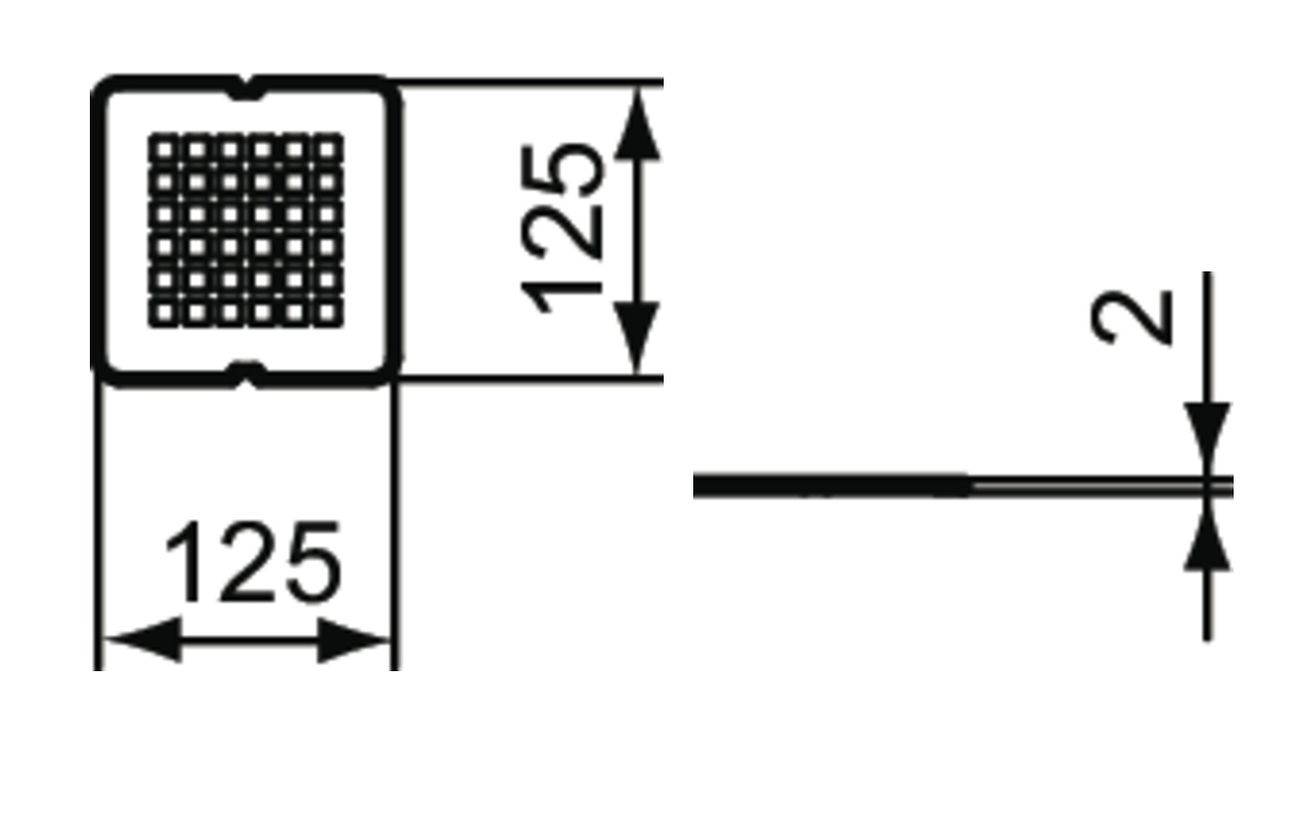 Ideal Standard Kryt odpadu Ultra Flat S, čierny KV169FV - galéria #1