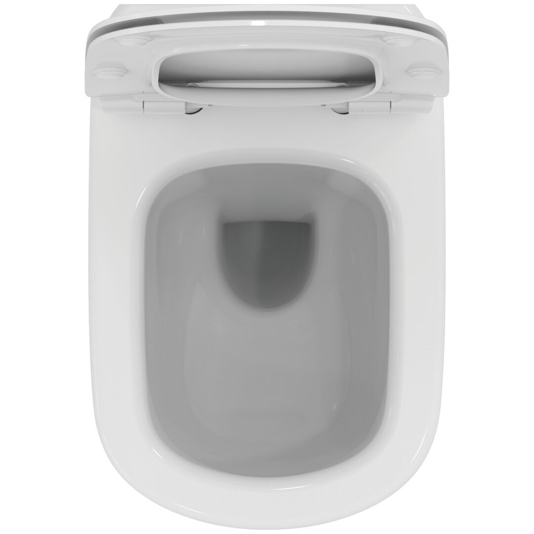 Ideal Standard Tesi Rimfree WC so sedadlom SoftClose, AquaBlade, biele T354601 - galéria #7
