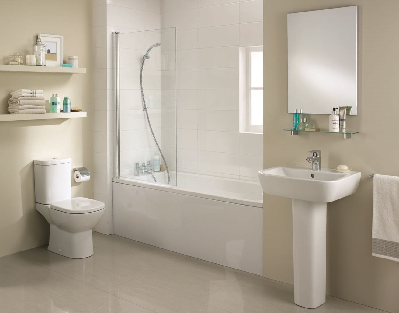 Ideal Standard Connect 2 Vaňová zástena 80 x 140 cm, chróm T9923EO - galéria #2