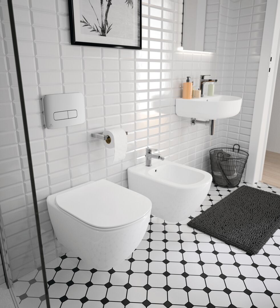 Ideal Standard Cerafine O Bidetová batéria s odpadom, chróm BC705AA - galéria #3