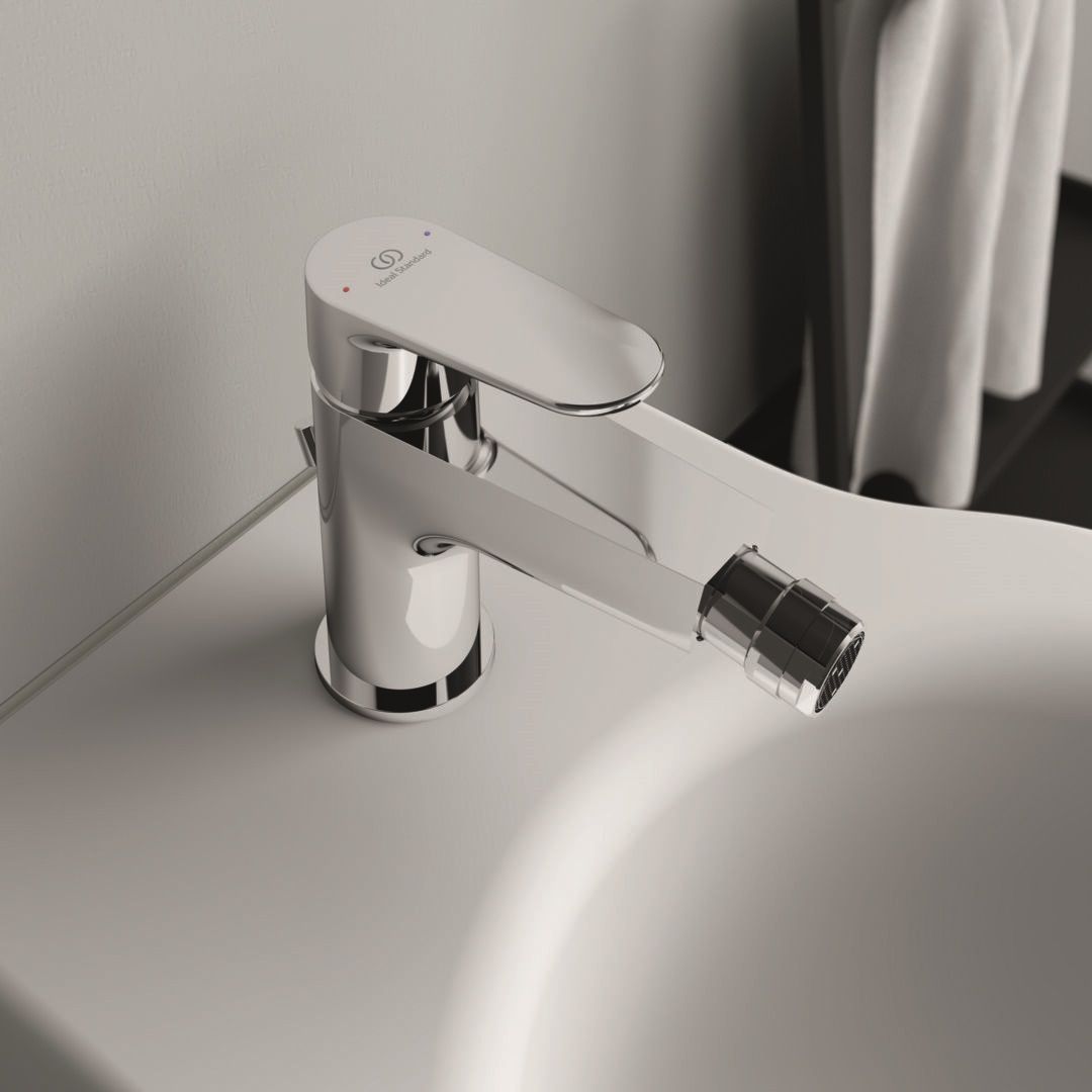 Ideal Standard Cerafine O Bidetová batéria s odpadom, chróm BC705AA - galéria #4