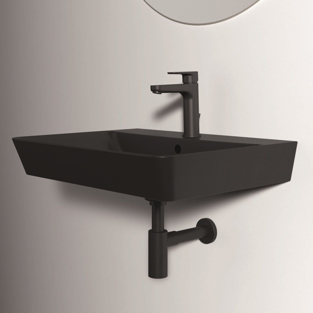 Ideal Standard Cerafine O Umývadlová batéria s výtokom, čierna BC699XG - galéria #3