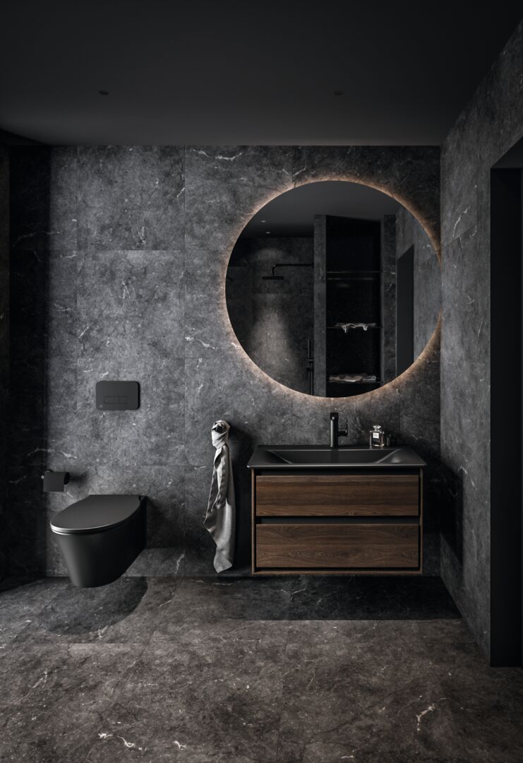 Ideal Standard Cerafine O Umývadlová batéria, čierna BC555XG - galéria #1