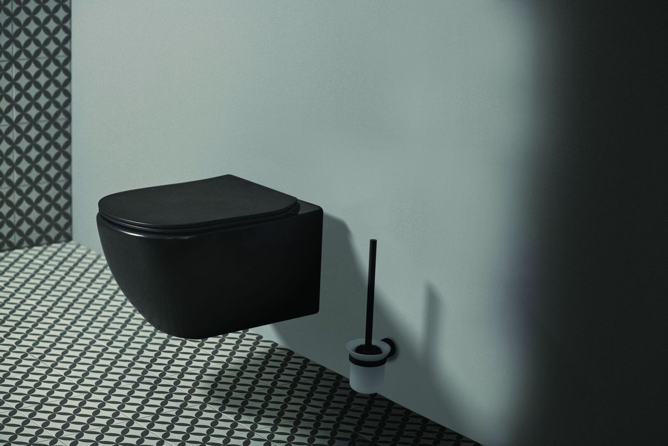 Ideal Standard Tesi WC s AquaBlade, čierna matná T0079V3 - galéria #2