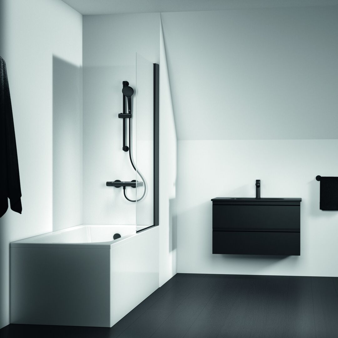 Ideal Standard Tesi Skrinka pod umývadlo 80 cm, čierna matná T0051ZT - galéria #2
