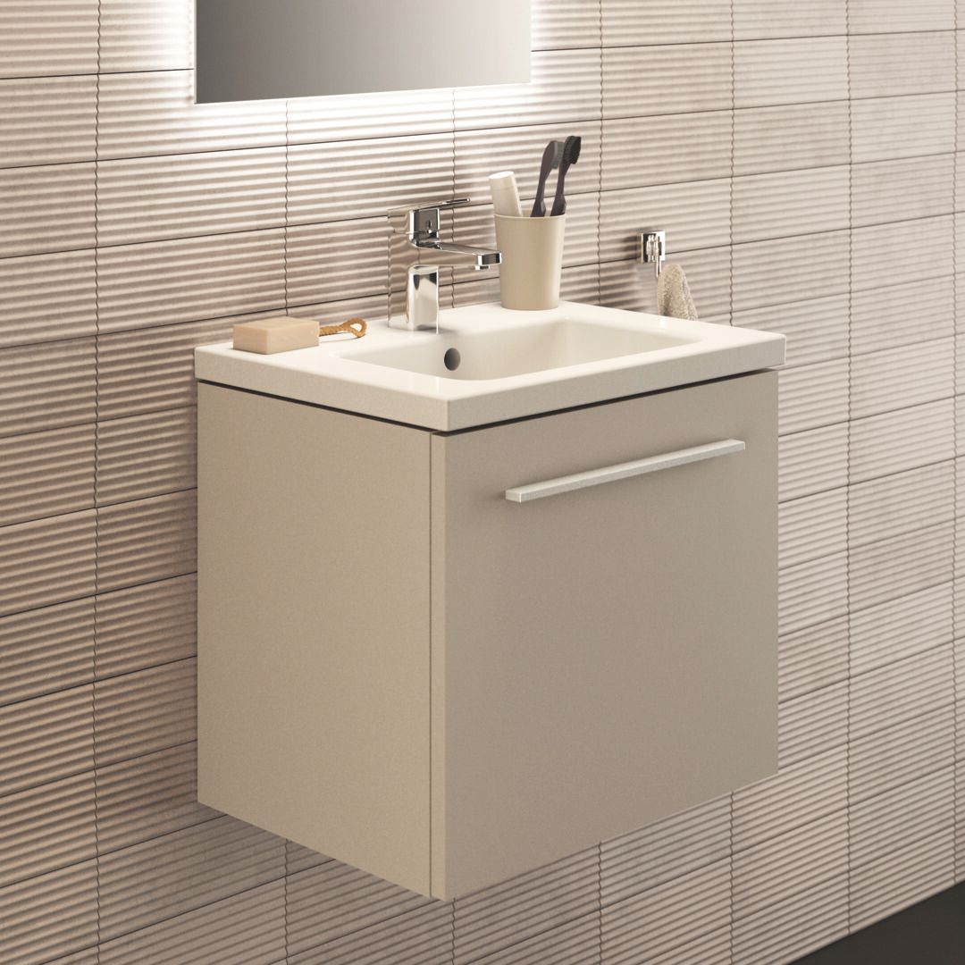 Ideal Standard i.Life S Skrinka pod umývadlo 50 cm, 1 zásuvka, pieskový mat T5290NF - galéria #2
