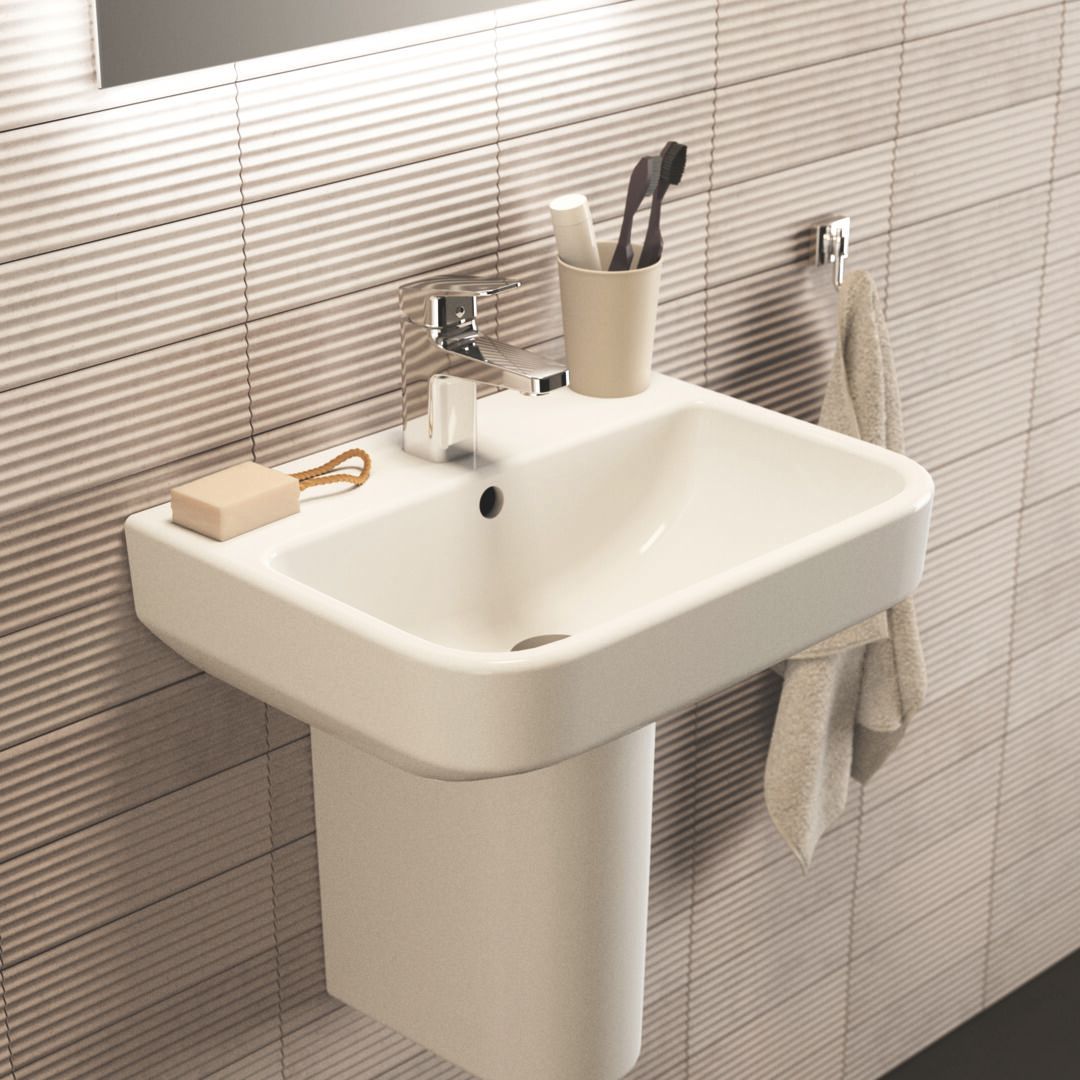Ideal Standard i.Life S Závesné umývadlo 50 cm, biele T458501 - galéria #2