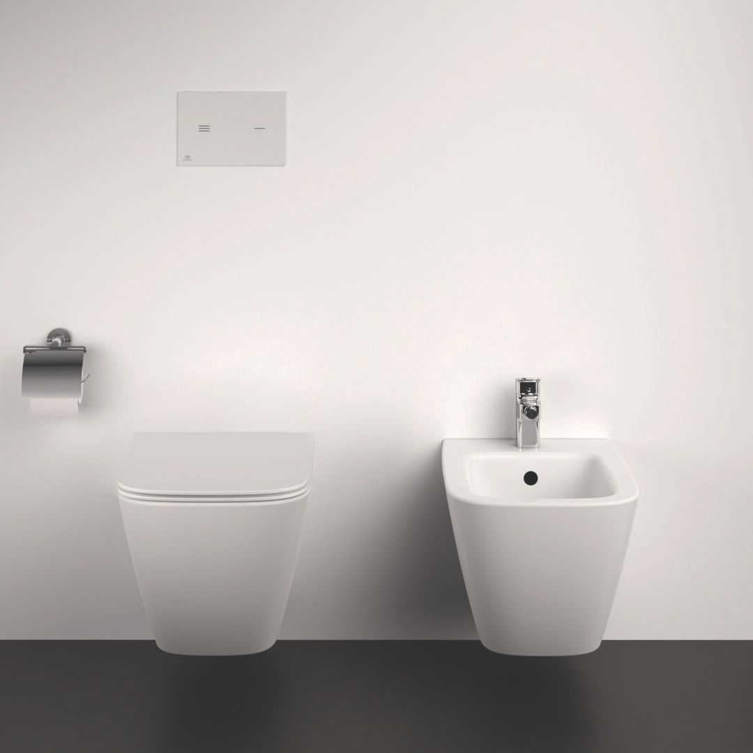Ideal Standard i.Life S ultra ploché Záchodová doska so SoftClose, biele T532901 - galéria #1