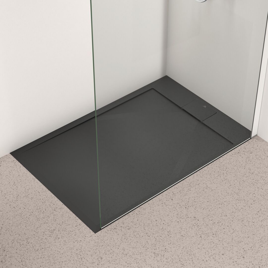 Ideal Standard i.Life Sprchová vanička 120 x 80 cm, hranatá čierna T5220FV - galéria #2
