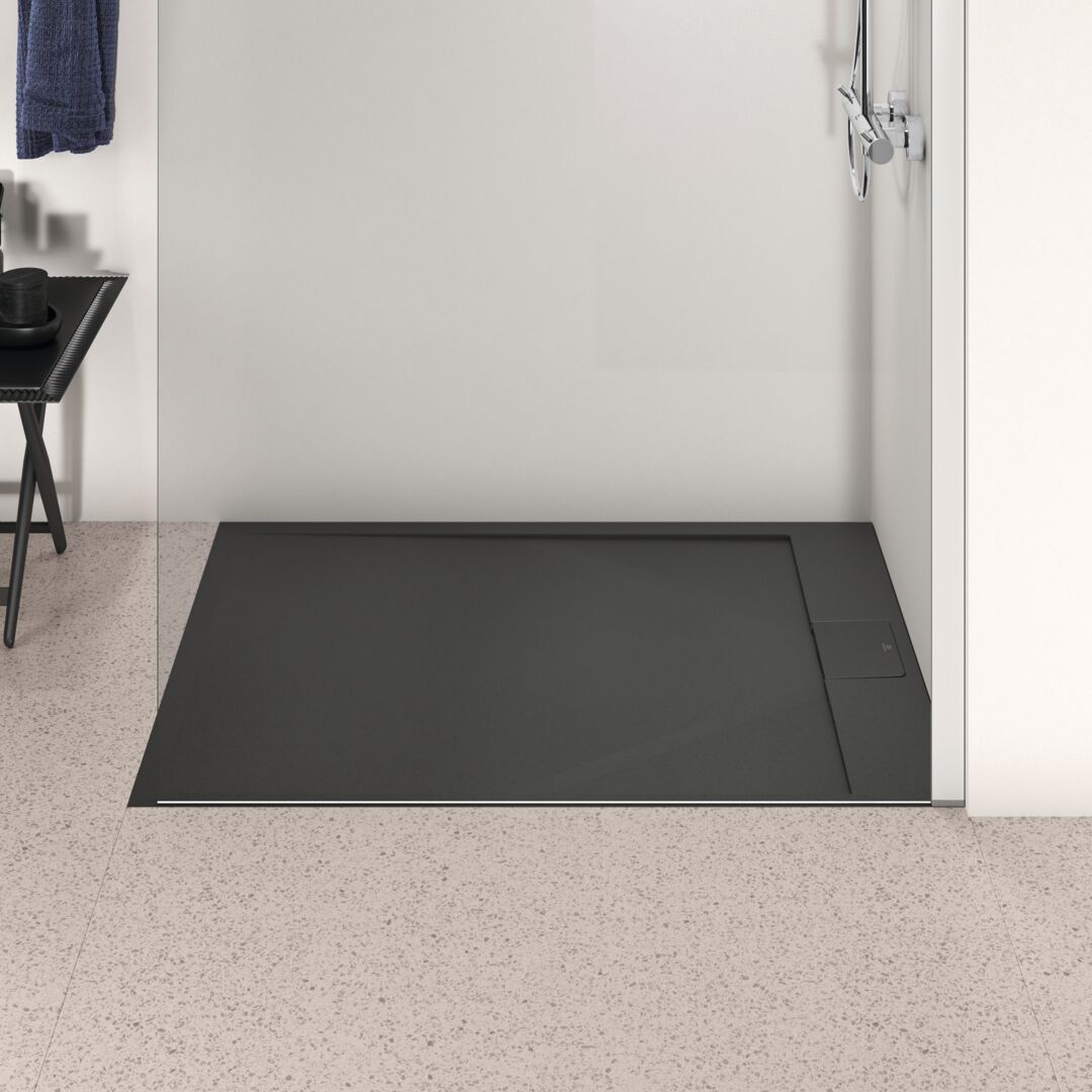 Ideal Standard i.Life Sprchová vanička 120 x 90 cm, hranatá čierna T5221FV - galéria #2